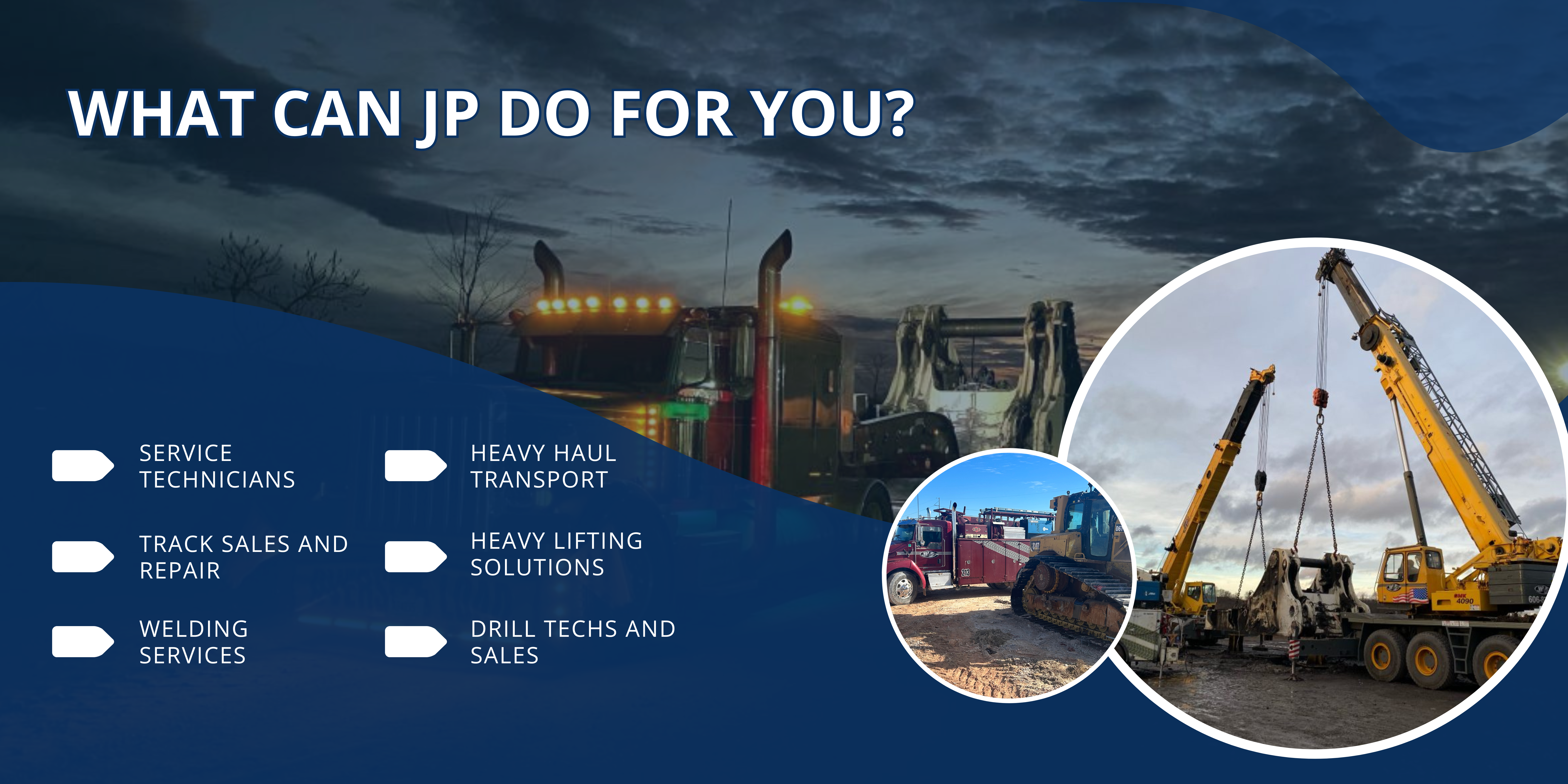 The services that JP Tech offers